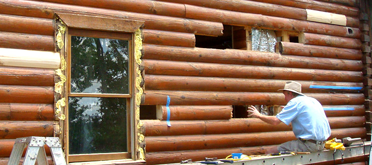 Log Home Repair Blanch,  North Carolina